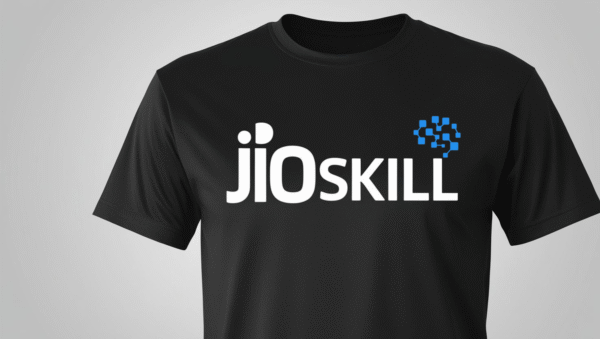 Official JIOSKILL Logo T-Shirt – Premium Quality Cotton